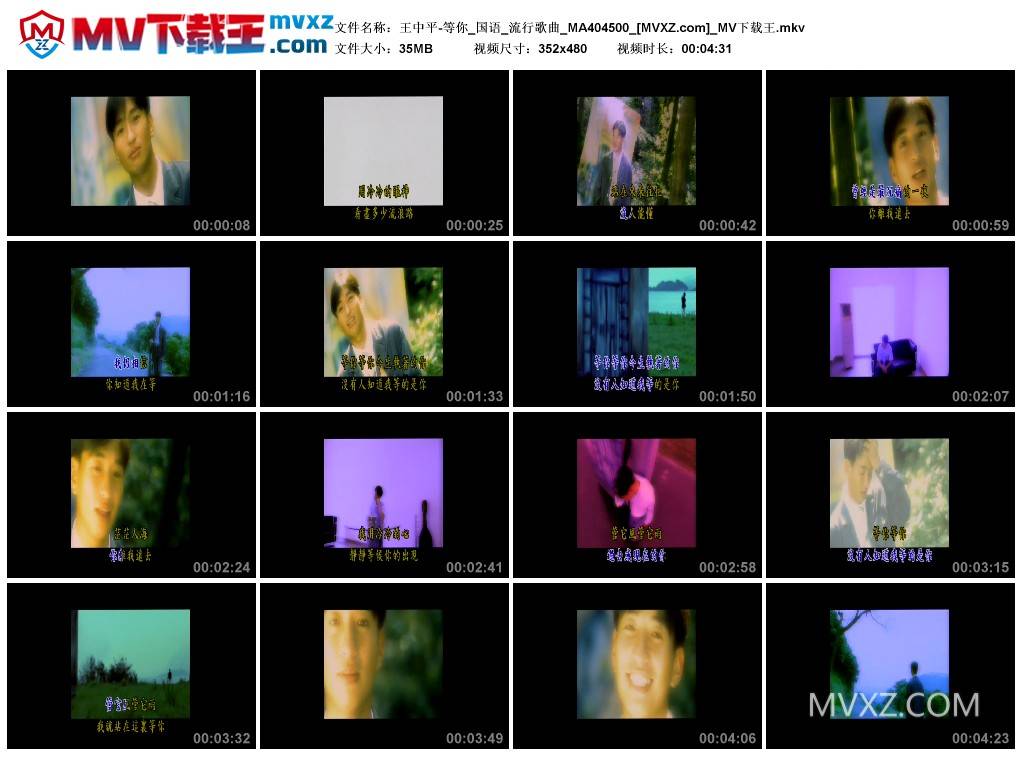 王中平-等你_国语_流行歌曲_MA404500